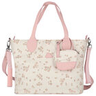 Ivory & Pink Baby Changing Bag, 1, hi-res